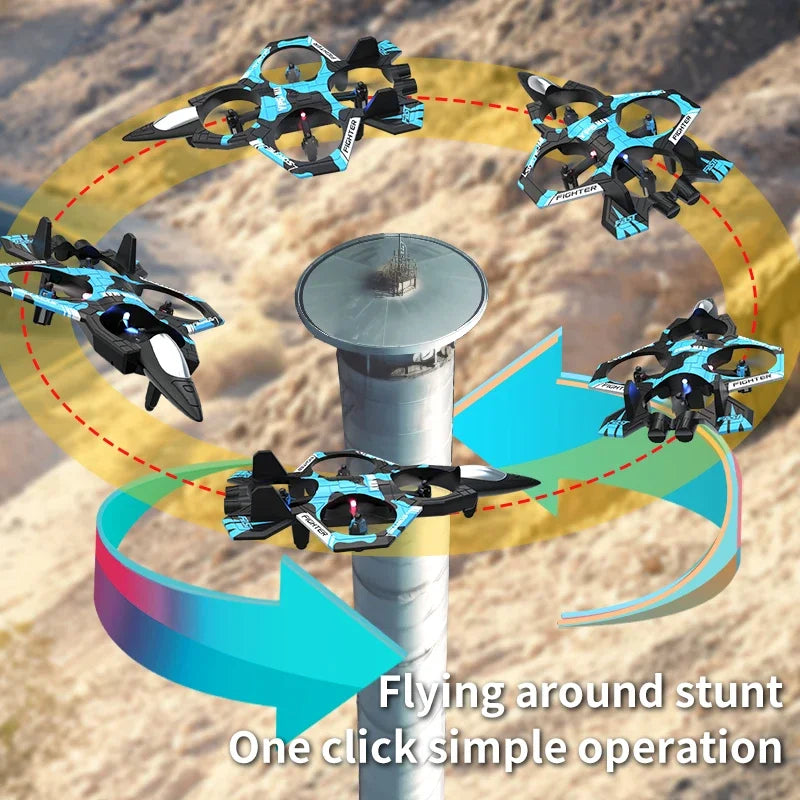 SkyGlide Stunt Quadcopter